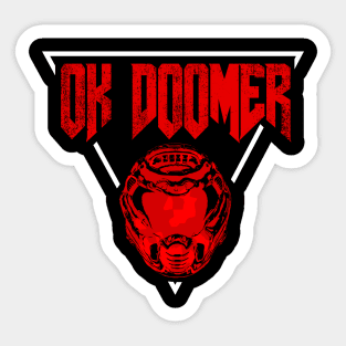 Ok Doomer Sticker